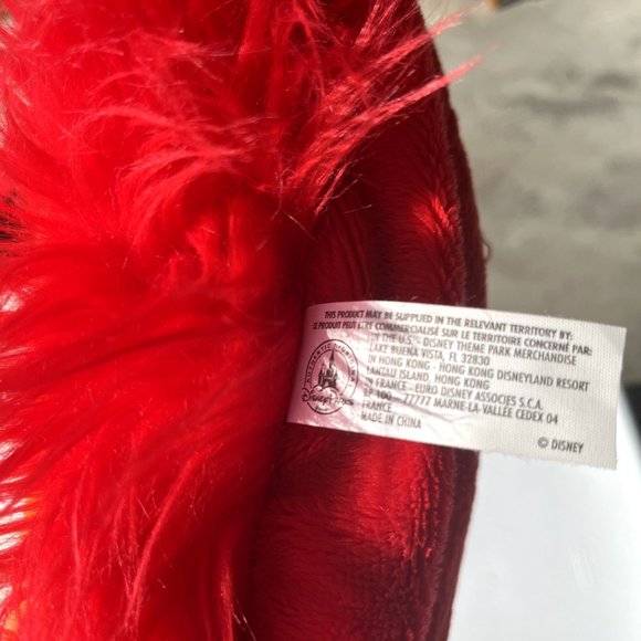 NWT Disney Sesame Street Muppets Animal Monster 13" Stuffed Red Plush Toy RARE - Picture 5 of 10